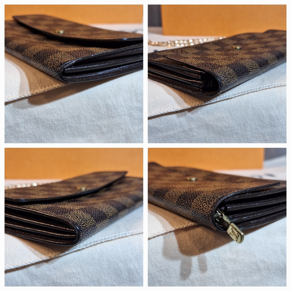 Louis Vuitton Damier Sarah Wallet - Picture 12 of 16